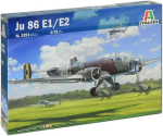 Italeri 1391 Ju-86 E-1/e-2 1:72 lennukimudeli komplekt