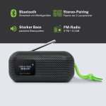 Muse M-760 Dbt Bluetooth k&otilde;lar koos Dab ja Fm raadioga, automaatne sidumine (nfc), akutoitel, Usb-c
