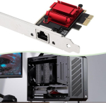 2,5 g Pcie v&otilde;rgukaart Rtl8125b, Gigabit Ethernet Rj45