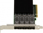Pcie v&otilde;rgukaart lan 10g sfp+ 4 porti - kiibistik intel jl82599es - 10gbe ethernet v&otilde;rguadapter