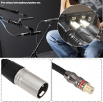 Create idea 3-kontaktiline rca emane kuni xlr isane tsingisulamist korpusega l&uuml;hike kaabli muundur audio pistikud sidurid mikseritele salvestitele v&otilde;imenditele