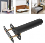 Emsea 2 tk reguleeritavad voodijalad 18 cm-33 cm voodi keskmise raami liistude tugijalg metallist m&ouml;&ouml;bli tugijalad voodiraamidele diivanitele must