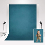 Kate tume sinine fotograafia taust, mikrokiud, kortsuvaba portree taust laste fotostuudiole, 2 x 3 m