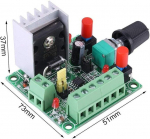 Pwm mootori kiiruse regulaator alalisvoolu 15-160v/5-12v signaaligeneraator