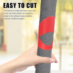 3 tk mitra karbi toru isolatsioon, toru isolatsiooni l&otilde;ikamise abivahend, suurus 15 mm, 22 mm ja 28 mm toru isolatsiooni &scaron;abloon, lihtne kaasas kanda ja kasutada, parandab t&ouml;&ouml; efektiivsust (punane)