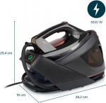 Princess aurugeneraatoriga triikraud, 3000 W, 7,5 bar aurur&otilde;hk, 1,5 l eemaldatav veepaak, keraamiline tald, 70 g/min pidev aur, 250 g/min auruvoog, automaatne v&auml;ljal&uuml;litus, 323090