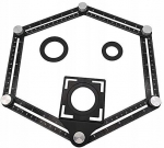 Mudel m&otilde;&otilde;tmisplokk plaatide puuraukude m&auml;rgistamiseks