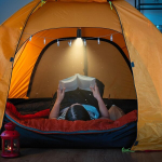 6 tk komplektis kampingulamp, led-kampingulatern, laetav otsingulamp konksudega, kampingulambid, kaasaskantav telgilamp matkamiseks, seiklusteks, kalastamiseks, h&auml;daolukordadeks