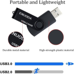 USB pulk Enuoda 16 Gb p&ouml;&ouml;rlev metallist Usb m&auml;lupulk, kiire Usb 2.0 v&auml;lkm&auml;lu pakett (assortii v&auml;rvid)