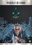 Assassin's Creed Valhalla Eivor 1000 t&uuml;kiline pusle koos plakati ja kotiga 68 x 48 cm t&auml;iskasvanutele ja lastele alates 14. eluaastast, ideaalne j&otilde;uludeks ja kingituseks m&auml;ngu kunstiteose motiiv