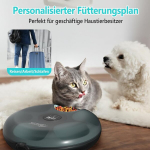 Automaatne s&ouml;&ouml;tja 6 toiduportsjoniga kassidele ja v&auml;ikestele koertele