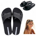 Naiste kummist flip-flopid Ipanema Street, mustad