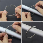 44 metallist kardinar&otilde;nga komplekt, 50 mm kardinar&otilde;ngad avamiseks, du&scaron;ikardina r&otilde;ngad, kardinate riputusr&otilde;ngad du&scaron;ikardinatele ja kardinapuudele, raamatur&otilde;ngad (h&otilde;bedased)