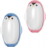 2 tk komplektis Lint Rollers, korduvkasutatav, korduvkasutatav Lint Roller, pingviini kujuline Lint Ball Remover, pestav Lint Remover, kaasaskantav kleepuv karvaeemaldusrull riietele ja lemmikloomade karvadele