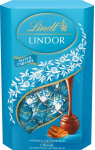 Piima&scaron;okolaadipallid soolatud karamellit&auml;idisega LINDT LINDOR, 200g