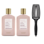 Alfaparf Keratin Therapy Lisse Design Maintenance Conditioner 250ml + Alfaparf Keratin Therapy Lisse Design Maintenance Shampoo 250ml + Olivia Garden Finger Brush FB Combo Medium