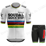 Soudal Quick Step Team Bike t -s&auml;rk seadis meeste maailmameistri - meeskond 8, m