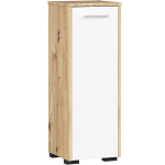 Vannitoa kapp Akord Fin S30 1D, pruun/valge