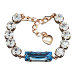 K&auml;ev&otilde;ru naistele DiamondSky &bdquo;Venus (Aquamarine)&ldquo; Swarovski kristallidega DS00B560