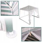 Paviljon Fluxar home TN-1068, 300x300cm, valge