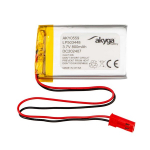 Li-Po LP503448 Akyga AKY0559 3.7V / 800mAh PCM aku JST 2-Pin pistik 150mm