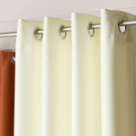 Markizeta kardin Blackout, 140x250 cm, ekru/helebeeži v&auml;rvi