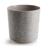 Aloe Texelle poti taupe h20x19,5 cm
