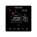 Wi-Fi programmeeritav termostaat SN-20, 16 A, Must, Grand Meyer