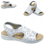 Naiste elastne hallux tervise kummist hingav valge sandaalid36 37 38 38 39 40 41