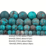 Helmed t&uuml;rkiissinine, 10 mm (0,394 colio) apie 36 vnt