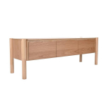 Telerilaud Home4you Gardenia, 153x43x50,5 cm, pruun