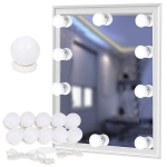LED-tualettlaua peeglitulede meigikomplekt 10 tk