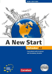 A New Start A2: Refresher. Kursbuch mit Audio CD, Grammatik- und Vokabelheft, A New Start A2: Refresher. Kursbuch mit Audio CD, Grammatik- und Vokabelheft