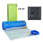 Komplekt p&otilde;randak&uuml;ttematt 15 m&sup2;, 170 W/m&sup2; + mehaaniline termostaat MST-10, Grand Meyer