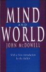 Mind and World: With a New Introduction by the Author, Mind and World: With a New Introduction by the Author