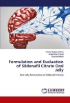 Formulation and Evaluation of Sildenafil Citrate Oral Jelly: Oral Jelly formulation of Sildenafil Citrate, Formulation and Evaluation of Sildenafil Citrate Oral Jelly: Oral Jelly formulation of Sildenafil Citrate