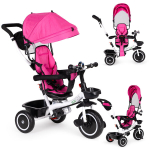 P&ouml;&ouml;rleva istmega kolmerattaline 360' ECOTOYS roosa