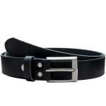 Elegantne nahkv&ouml;&ouml; ristk&uuml;likukujulise pandlaga, 30 mm, must, 110