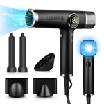 Professionaalne juuksef&ouml;&ouml;n lokitajaga, ionisatsiooni ja BLDC mootoriga LIVMAN MDR-3238