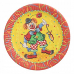 Paberist taldrikud Party lastele 23 cm 50 tk., Popierinės lėk&scaron;tės vaikams 23 cm 50 vnt.