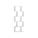 Raamaturiiul, VASAGLE LBC061M01, 24x40x159 cm, Valge