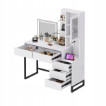Kosmeetikalaud, Fluxar home, DR-1035, valge