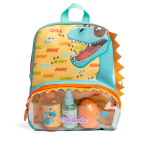 Laste vannikomplekt seljakotiga Martinelia Thecoolest Dino, 4 tk.