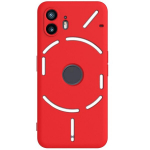 "Shell" k&otilde;va silikoon (TPU) &uuml;mbris &ndash; punane (Nothing Phone 2)