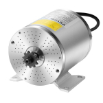 500W harjadeta alalisvoolumootori komplekt