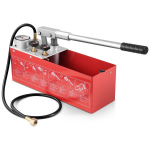 H&uuml;drostaatiline testpump, max 25 bar, manomeetriga