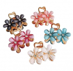 Juukseklambrid 5 tk. V&auml;rvilised lilled