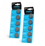 Patareid Videx CR2450 3V Lithium 580mAh, 10 tk