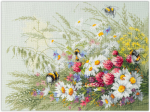 Tikkimiskomplekt Magic Needle "Daisies and Clover" 510-225