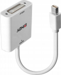 Lindy 38318 Mini DisplayPort DVI-I adapterkaabel &ndash; 0,18 m